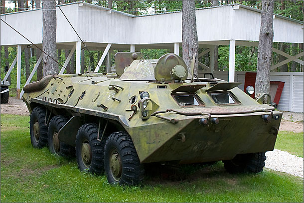 Soomustransportöör BTR-70. Foto Mart Mniste